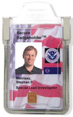 Identity Stronghold Secure Badge Holder