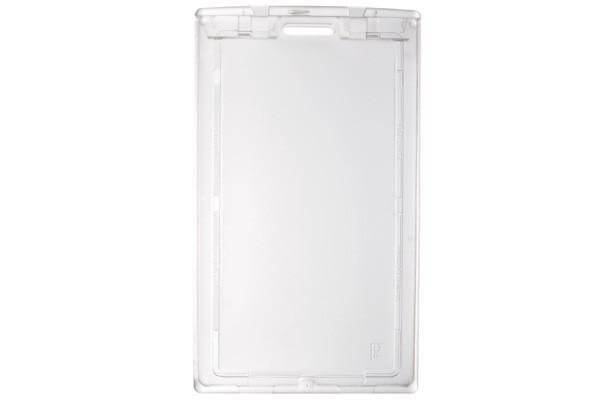 Hard Plastic Badge Holder Vertical Top Load Clear Rigid ID 